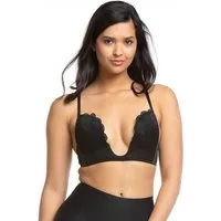 MAGIC Bodyfashion Bügelloser BH V-Bra Verziert mit wunderschöner Spitze und Netz-Details