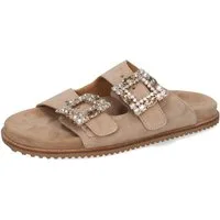 Melvin & Hamilton Eve 1 Leder-Pantoletten für Damen Pantolette Flache Absätze, Echtes Leder