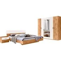 Wimex Schlafzimmer-Set Katrin, (Set, 4-tlg., bestehend aus Schrank, Bett und zwei Nachttischen)