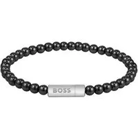 BOSS Armband SPHERE BEADS, mit Onyx oder Hämatit