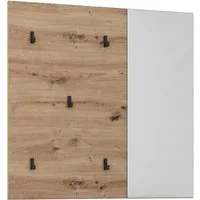 OTTO home Garderobenpaneel FJELL, Breite 80cm, 5 Haken, Spiegel (inklusive Spiegelfläche)