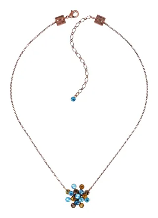 konplott - Kette - Magic Fireball blau/gelb