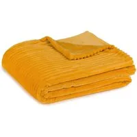Wohndecke Cordoptik, Gözze, mit Glanzeffekt, Kuscheldecke