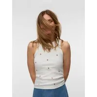 Vero Moda Tanktop VMNAJA TANK TOP BOX JRS Baumwollmischung