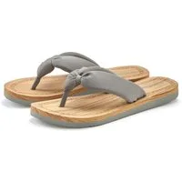 Elbsand Sandale,Badelatsche,Flip Flop,Mule, Pantolette,Badeschuhe,Sommerschuhe Badezehentrenner Zehentrenner mit wasserabweisender und ultraleichter Sohle VEGAN