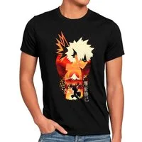 style3 T-Shirt Katsuki Bakugou anime manga my hero academia cosplay
