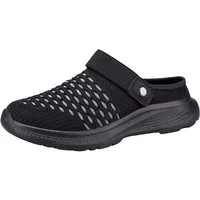 HUSK'SWARE Komfortable Damen Clogs Clog (halb offenes Design, gepolsterte Innensohle) Atmungsaktives Mesh-Obermaterial Rutschfeste und flexible