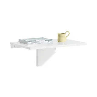 SoBuy Wandklapptisch, Weiß, Holzwerkstoff, 60x6x40 cm, Esszimmer, Tische