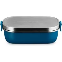 LE CREUSET Lunchbox On The Go Lunchbox deep teal 900ml, Edelstahl