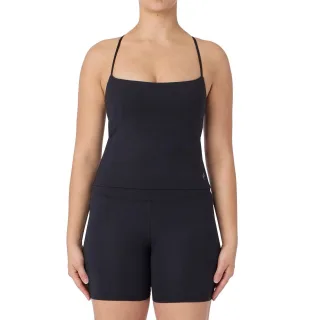 Skechers Goflex Slim Träger-Tanktop aus Polyester für Damen in Schwarz