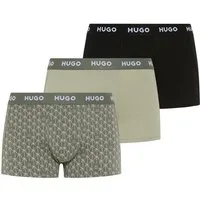 HUGO Trunk TRUNK TRIPLET DESIGN (Packung, 3-St) mit Logobund