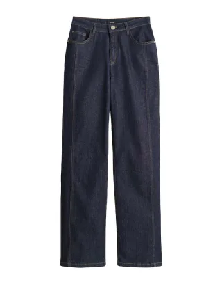 Opus - Loose Fit Jeans - Miva bold blau - Gr. - L32