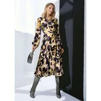 MADELEINE Maxikleid Kleid mit Bindegürtel