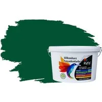 RyFo Colors Fassadenfarbe Silikonharz Fassadenfarbe Grüntöne, 1 L ca. 6 m², Wasserabweisend, diffusionsfähig, schützt vor Schmutz, UV-beständig