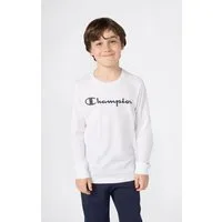 Champion Langarmshirt SPORTWEAR LONG SLEEVE Standard Fit Langarmdesign, aus Baumwolle, mit Rundhalsausschnitt, normale Länge