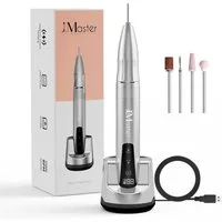 JCMaster Maniküre-Pediküre-Set, Kabellos Nagelfräser 35000RPM Magnetic Charging
