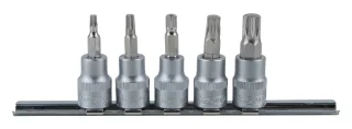 KS Tools 3/8" Bit-Stecknuss-Satz XZN, 5-tlg, M4-M10 - 911.3923