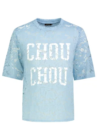 Authentic Style - RE9CIFQtU2hpcnQgUHJpbnQg Blau - Gr. - M