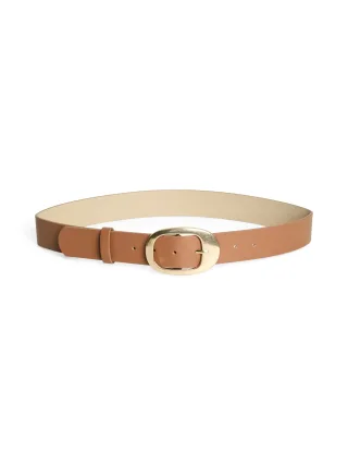 PIECES - PCGESSI JEANS BELT Rawhide - Gr. - 85