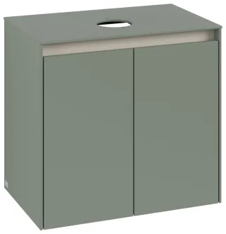 Villeroy & Boch Waschtischunterschrank Collaro 600x548x380mm m. Bel. 2trg. Waschtisch mittig Soft Gr C150B0AF