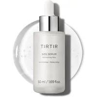 TIRTIR Gesichtsserum SOS Serum 50 ml – intensives Feuchtigkeitsserum mit Polyglutaminsäure Centella & Kamillenextrakt – beruhigt empfindliche Haut, stärkt die, Hautbarriere & sorgt für glatte, strahlende Haut bei Trockenheit