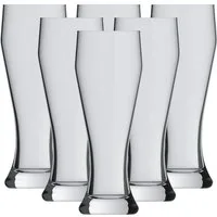 Pasabahce Bierglas Ranft Weizenbiergläser 0,3 l 6er Set, 6-tlg., Glas