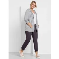 Sheego Jerseyhose Chinohose in Stretch-Qualität