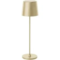 Brilliant LED Tischleuchte Kaami - mobile LED Außen Tischlampe, Dimmfunktion, mehrere Helligkeitsstufen, LED fest integriert, Warmweiß, mobile LED Außen Tischlampe, 37 cm, 310 lm, Touchdimmer, USB