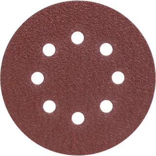 Bosch Schleifblatt-Set für Exzenterschleifer, 125mm, 25-teilig, 8 Löcher - 2607019491