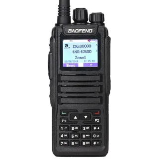 BAOFENG DM-1701 Digital Mobile Radio UV 136-174MHz 400-520MHz 2200mAh Analog Digital Ham Radio Compatible with Open GD77