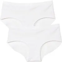 CALIDA Panty Benefit Women (2er Pack) Low-Cut, elastischer Single Jersey, weich