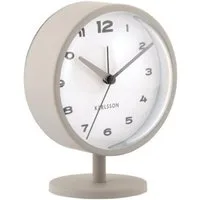 Karlsson Uhr Wecker Brisk Dome Alarm Clock Dark Grey
