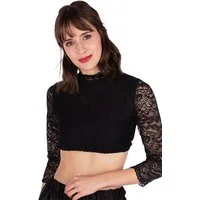 Spieth & Wensky Dirndlbluse Dirndlbluse - AMSTERDAM - offweiß, schwarz