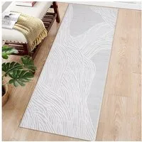 GarveeMore Teppich, rechteckig, Höhe: 7 mm, Geeignet für moderne und minimalistische Einrichtungsstile