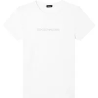 Emporio Armani Unterziehshirt T-Shirt (1-St., 1 Stück) mit Strasssteinen