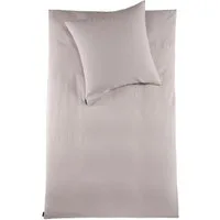 pure hug Bettwäsche Set Musselin 135x200 Design Zartrose Baumwolle, Musselin, 2 teilig, Sommer Geschenke Idee Frauen Männer weich sale Reißverschluss Partner