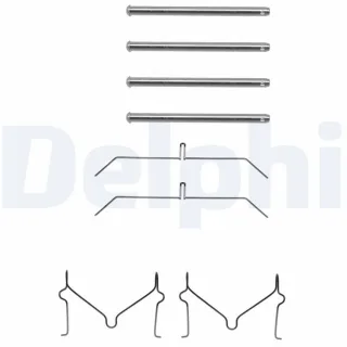 Delphi Zubeh?r f?r Bremsbel?ge vorne Toyota Hilux Land VW Caddy Taro