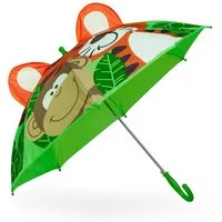 relaxdays Stockregenschirm Kinder Regenschirm "Dschungel"