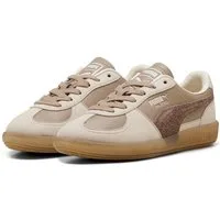 PUMA PALERMO ELEVATED WNS Sneaker für Sportmode und Streetwear, mit Leder-Obermaterial, mit Schnürung