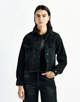 GANG Damen Jacken 94ZOE JACKET - regular fit worn black