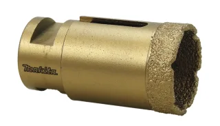 Makita Diamant-Hohlbohrkrone, Ø 75,0mm - M14 - Trockenbohren - D-44638