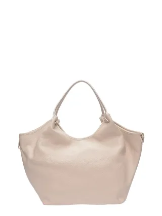 Isabella Rhea Beige Rindsledertasche
