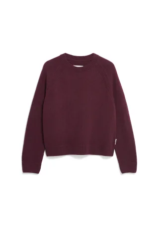 Armedangels - LILIRIAA REGLANA dark cranberry - Gr. - M