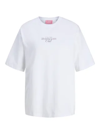 JJXX - JXLATTE SS LOOSE TEE JRS bright white - Gr. - M