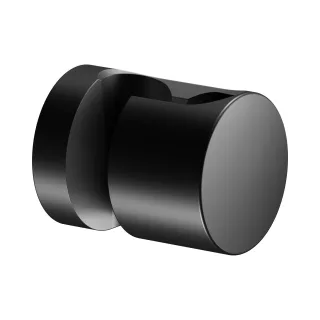 Keuco IXMO Black Selection Brausehalter mit zwei Positionen, schwarz matt 59591370000