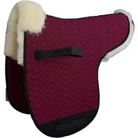 Engel Reitsport Sattelpad Satteldecke SADEK1 Lammfell & Baumwollsteppstoff Fell in Sattellage, (1-St)
