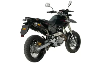Sport Auspuff MIVV GP Carbon für Honda FMX 650 Bj. 2005-2006 Typ: RD12 mit ABE