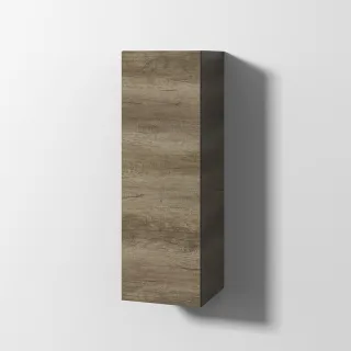 Sanipa Cubes Regalmodul mit 1 Tür, Eiche-Nebraska, CU12237 CU12237