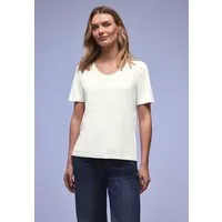 STREET ONE T-Shirt Style Gerda mit femininem V-Ausschnitt