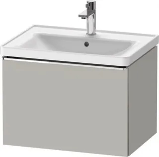 Duravit D-Neo Waschtischunterbau wandhängend Betongrau Matt 634x452x440 mm - DE4254010070000 DE4254010070000
